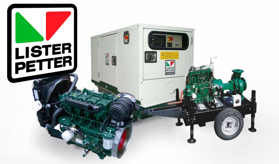 Lister Petter – дизельные двигатели для генераторных установок.