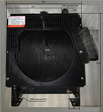 Радиатор охлаждения Ricardo Y485BZD; TDК 22 4LT/Radiator assembly