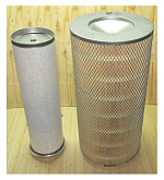 Фильтр воздушный двойной цилиндрический (Ф1-240х132х490/Ф2-126х117х470) SDEC SC9D340D2 TDS 228 6LT /Air filter KL2448; F/1402000022; M7600-1109101