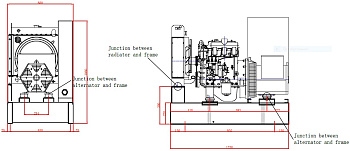 Дизельный генератор 8 кВт на шасси TYd 9TS CTMB2