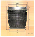 Радиатор охлаждения Yangdong YD4EZLD; TDY 63 4LT/Radiator part