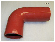 Патрубок интеркулера радиатора угловой (94x80x255x200) Ricardo R6105ZLDS1; TDK 100 6LT/Intercooler Tube, Exhaust