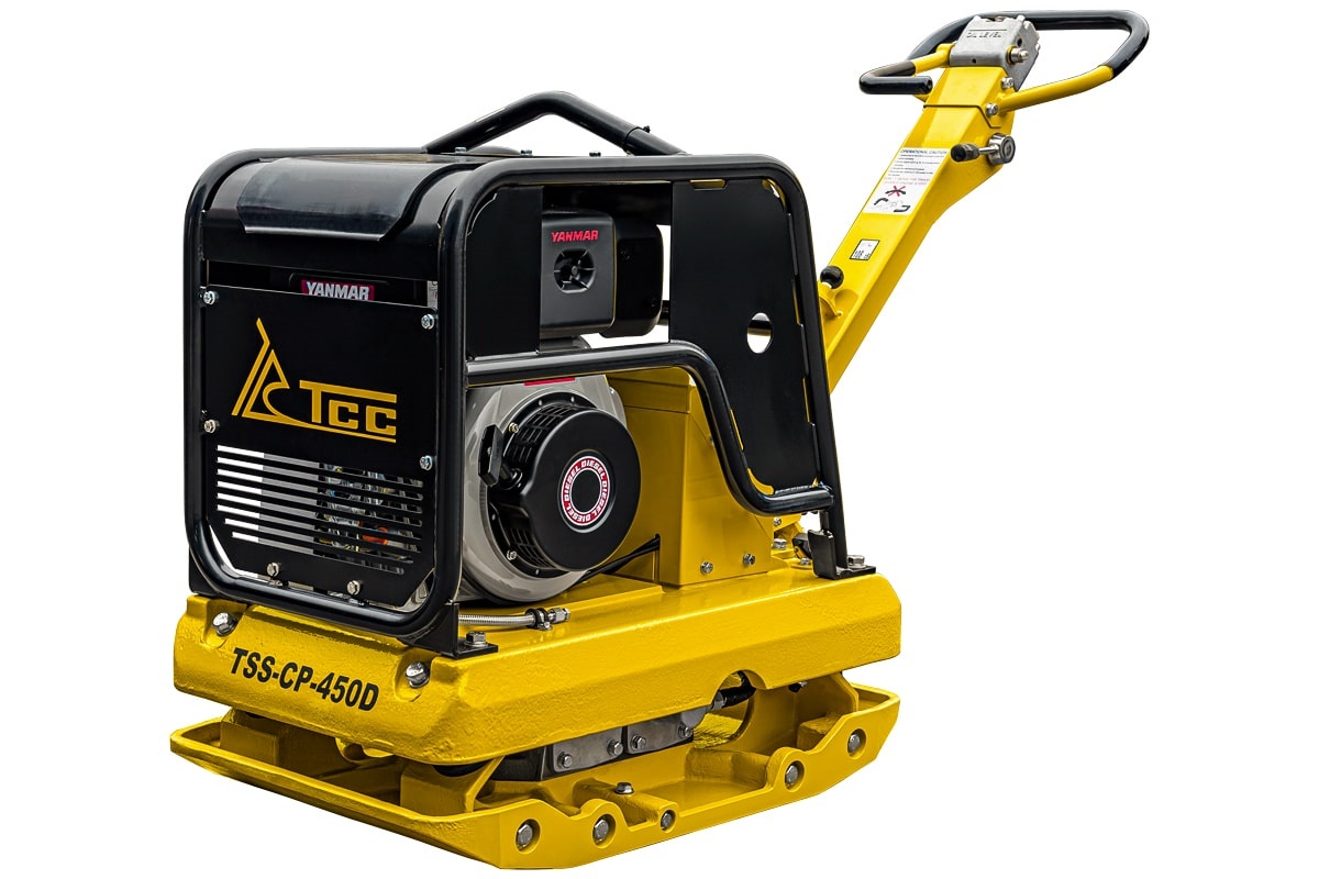 Виброплита реверсивная TSS-CP-450D (гидравлический привод, электростарт, АКБ)
