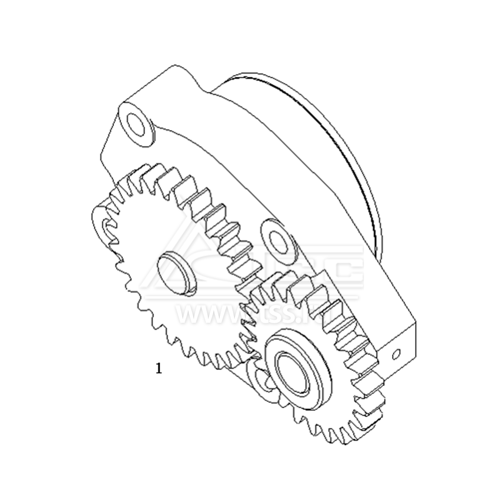 Масляный насос TSS Diesel TDS185-6LTЕ