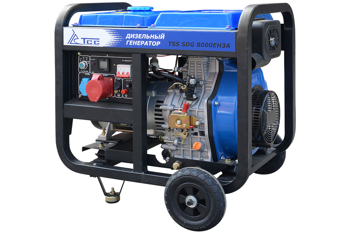 Дизель генератор TSS SDG 8000EH3A в кожухе МК-2.1 - изображение 3