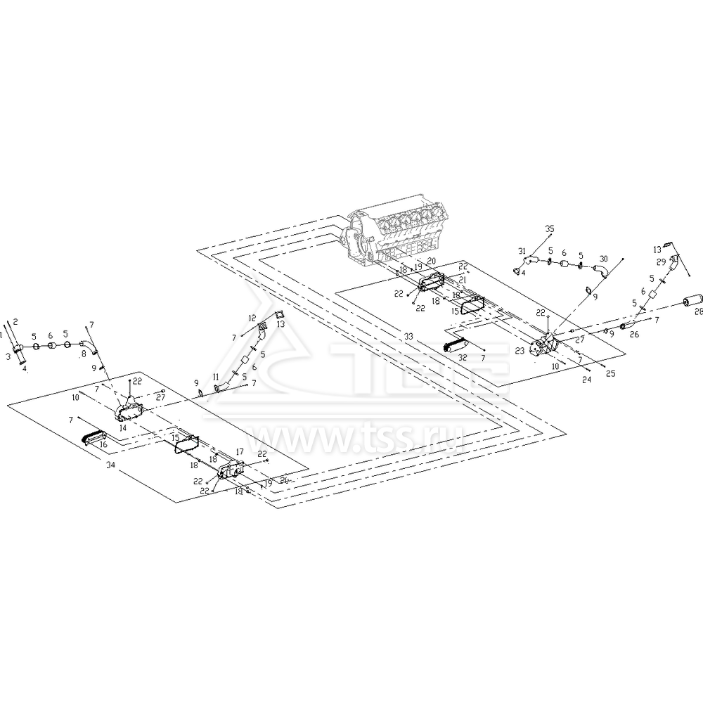 Масляные теплообменники SDEC SC25G610D2