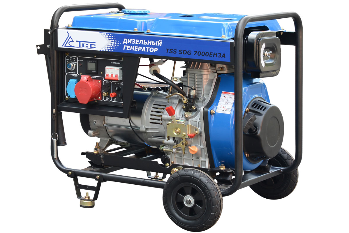 Дизель генератор TSS SDG 7000EH3A в кожухе МК-2.1 - изображение 3