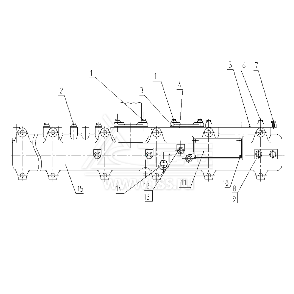 Впускной коллектор SDEC SC9D280D2