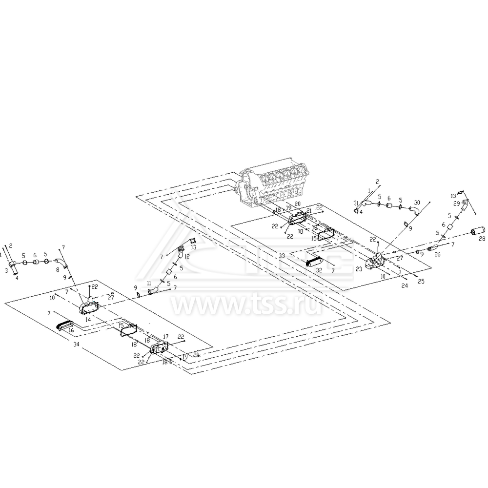 Масляные теплообменники SDEC SC27G830D2