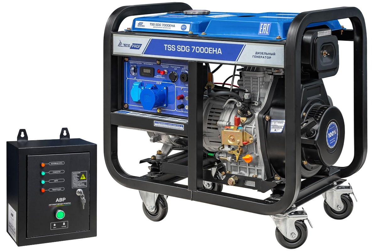 Дизель генератор TSS SDG 7000EHA с АВР