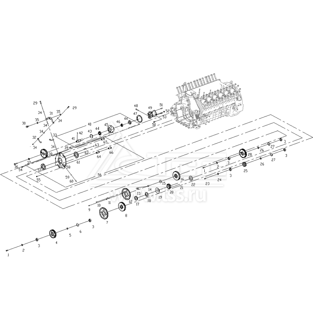 Газораспределительные шестерни SDEC SC27G830D2