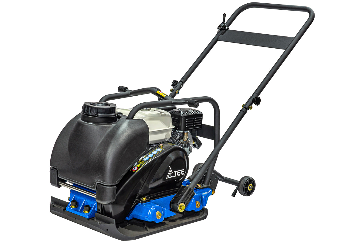 Виброплита TSS-WP100TH (колесный комплект, бак)