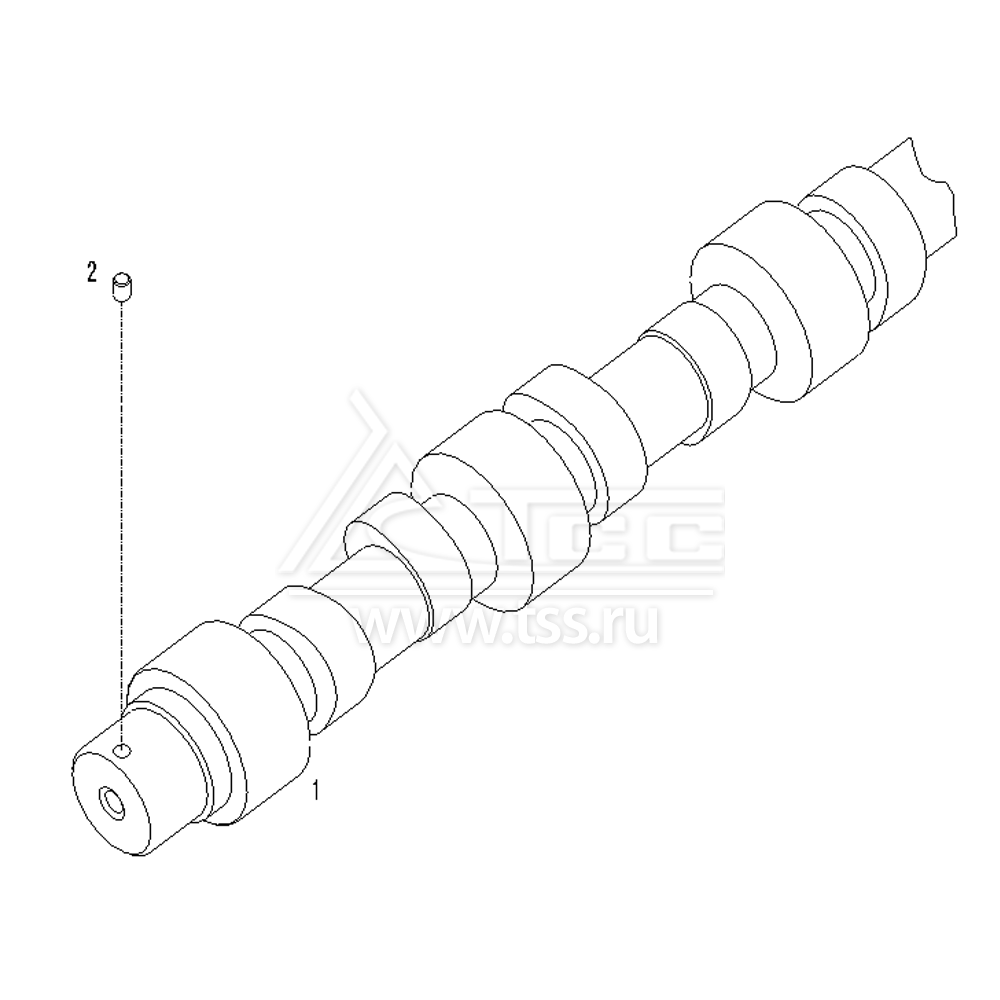 Распределительный вал TSS Diesel TDS185-6LTЕ