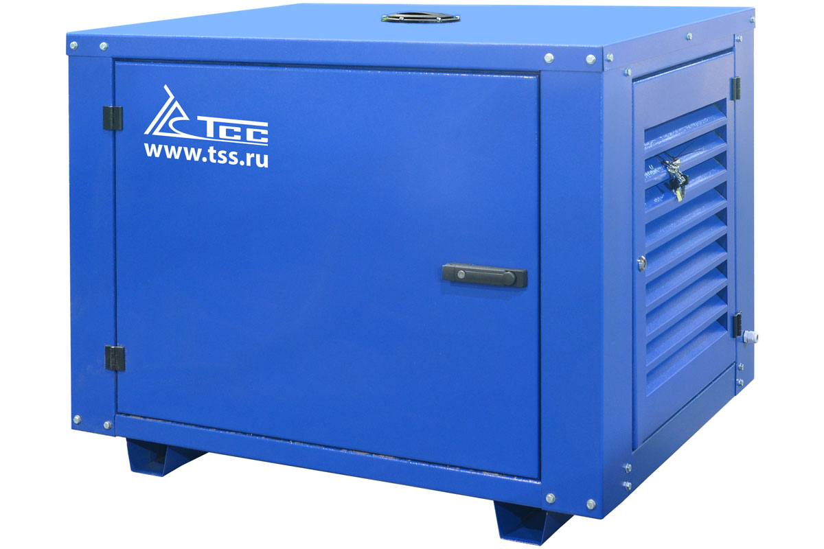Дизель генератор TSS SDG 7000EHA в кожухе МК