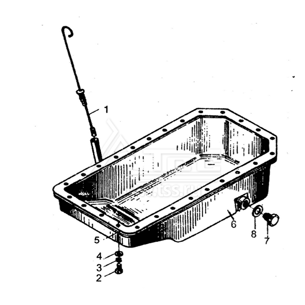 Масляный поддон TSS Diesel TDY 19 4L