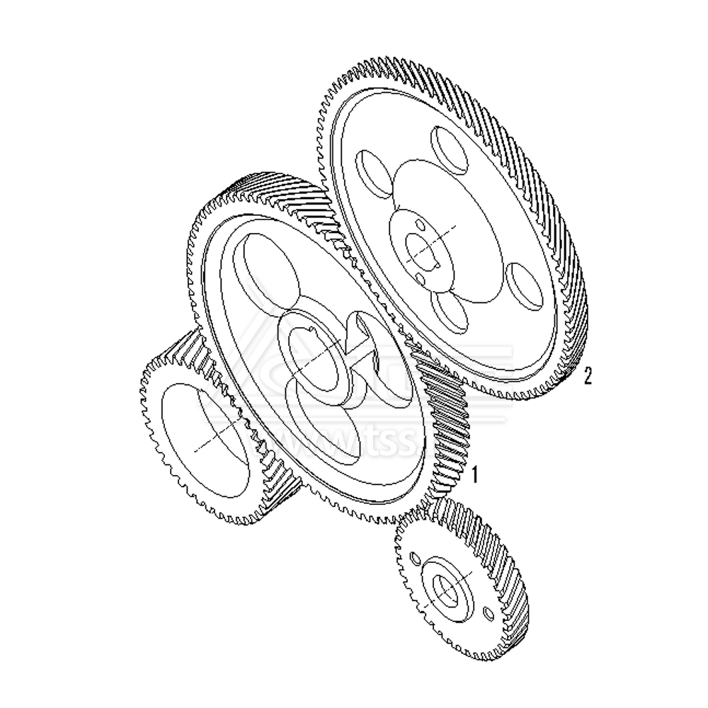 Газораспределительные шестерни TSS Diesel TDS185-6LTЕ