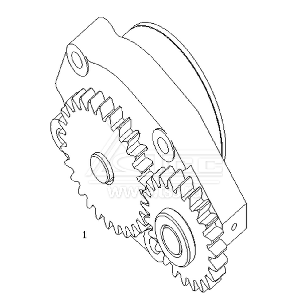 Масляный насос TSS Diesel TDS228-6LTЕ