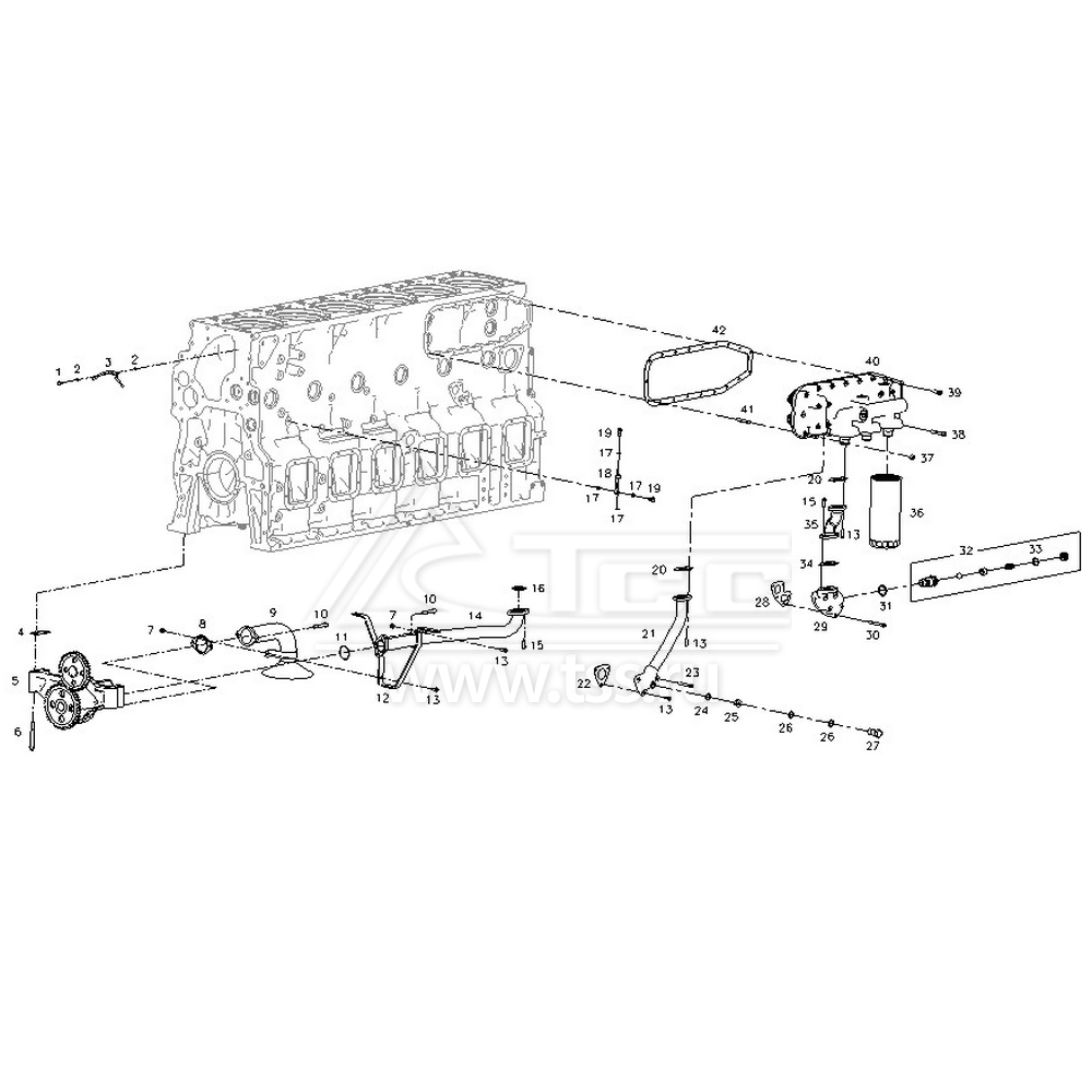 Масляная система TSS Diesel TDS782-6TE