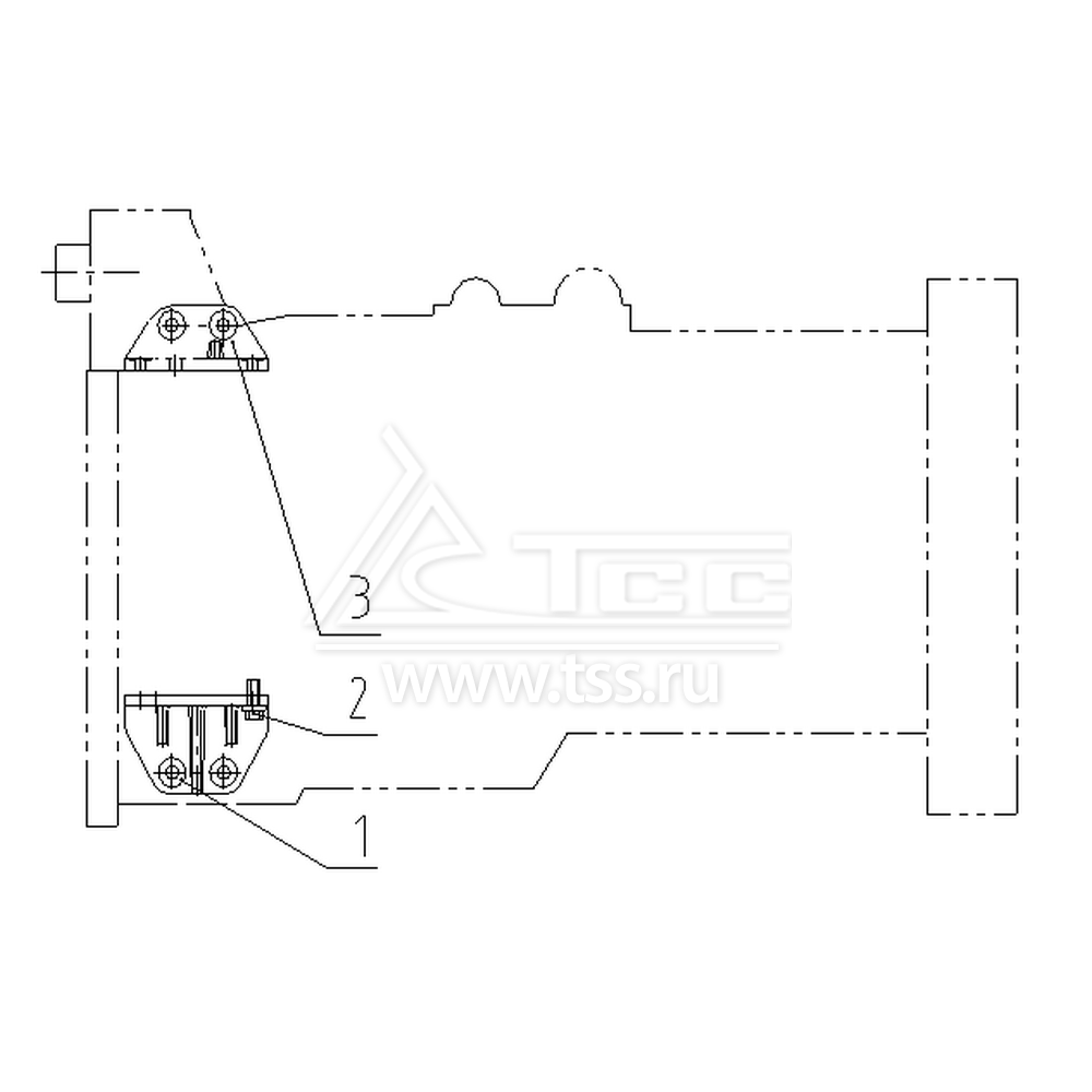 Опоры двигателя TSS Diesel TDS228-6LTЕ