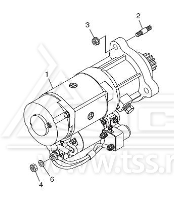 Стартер DP158LC и DP158LD