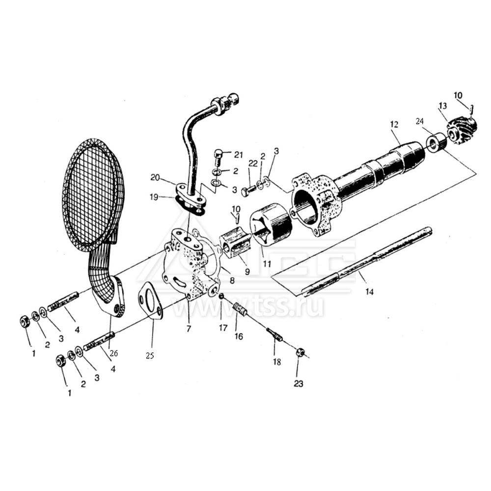 Маслосистема TSS Diesel TDY 19 4L