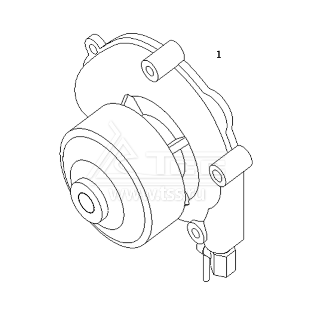 Водяной насос SDEC SC9D280D2