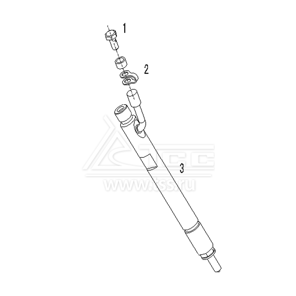 Топливные форсунки SDEC SC9D280D2