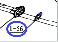 Прокладка инсулятора 1E44F/Inlet pipe pad TSS-GJH95 (№1-56 1E44F,JH95A)