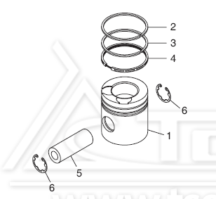 Поршень DP158LC и DP158LD