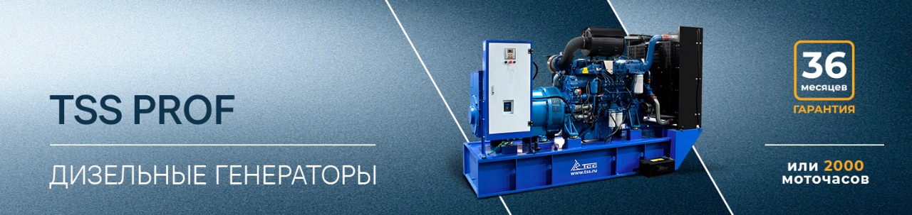 Дизельные генераторы TSS Prof