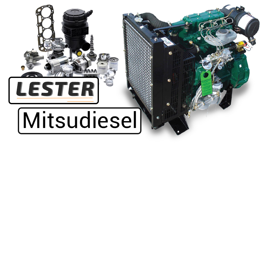 Запасные части для двигателей серии Lester; Mitsudiesel