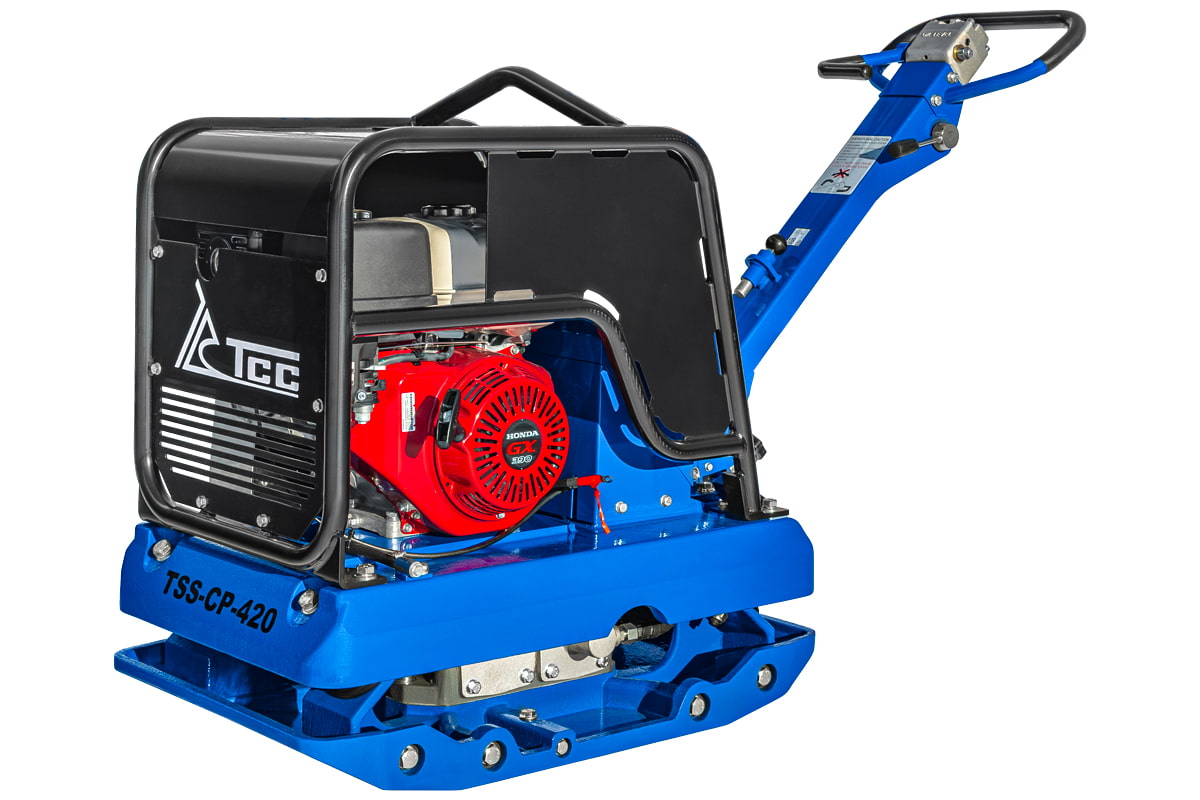 Виброплита реверсивная TSS-CP-420 (гидравлический привод, электростарт, АКБ)