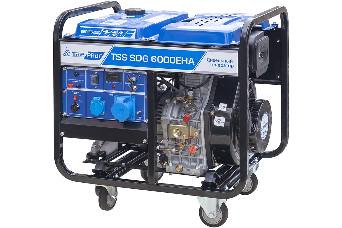 Дизель генератор TSS SDG 6500EHA