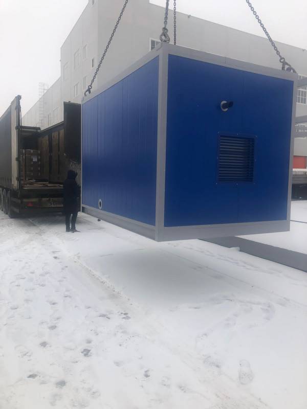 Дизельный генератор для резервного питания мощностей производственного предприятия в Омске