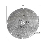 Диск соединительный генератора TSS SA-30 (к-т из 3-х  дисков)