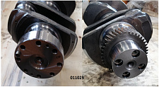 Вал коленчатый в сборе TDS 228 6LTE /CRANKSHAFT ASSY (S00003155+01)