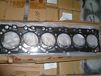 Прокладка головки блока цилиндров SDEC SC7H230D2; TDS 155,168 6LTE/Cylinder head gasket