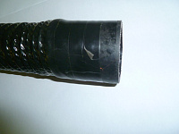 Патрубок радиатора (58х46х630) нижний Ricardo R6110ZLDS; TDK 170 6LT/Radiator Rubber hose