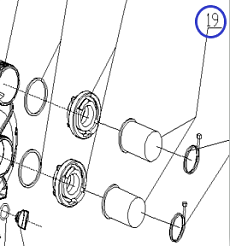 Патрубок рукава помпы TSS-PDST80E/splice TSS-PDST80E, №19 (33001-00077-00)