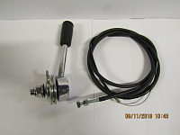 Рычаг газа с тросиком TSS-СР-350/Trottle Wire №22 (2304-00018-4)+Oil Lever Assy, №21 (2304-14000-1)