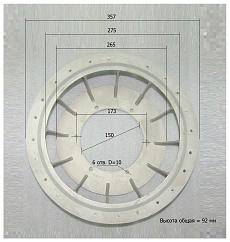 Крыльчатка генератора TSS- SA-50 (ZC)/Fan