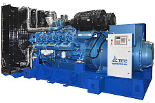 Высоковольтный дизельный генератор 700 кВт TBd 970TS-10500 10,5 кВ