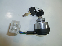 Замок зажигания с ключами в сборе SGG 2600E (4 контакта) / Ignition lock with keys assy