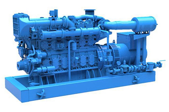 Газопоршневая электростанция TSS Yuchai-500