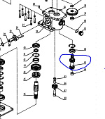 Шестерня дублирующая (13-15 зубьев) TSS-JH96/Duplicate Gear (13teeth -15teeth) TSS-JH96 (№63)