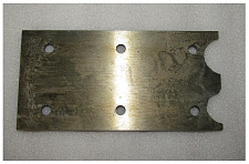 Пластина прижимная TCC GQ 52A/GQ52A WEAR-RESISTING PLATE (STEEL-CAST) DOUBLE SOCKET, №3 (60001095)