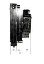 Радиатор охлаждения Baudouin 6M11G150/5/Radiator (1000855382)