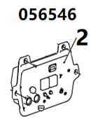 Панель приборная в сборе TSS PROF GGW 7.0 200E / Control panel assembly (20114-04703-00)