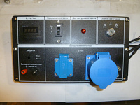 Панель управления SDG 5000 EH (230v)/Control panel