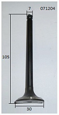 Клапан выпускной KM376AG/Exhaust valve